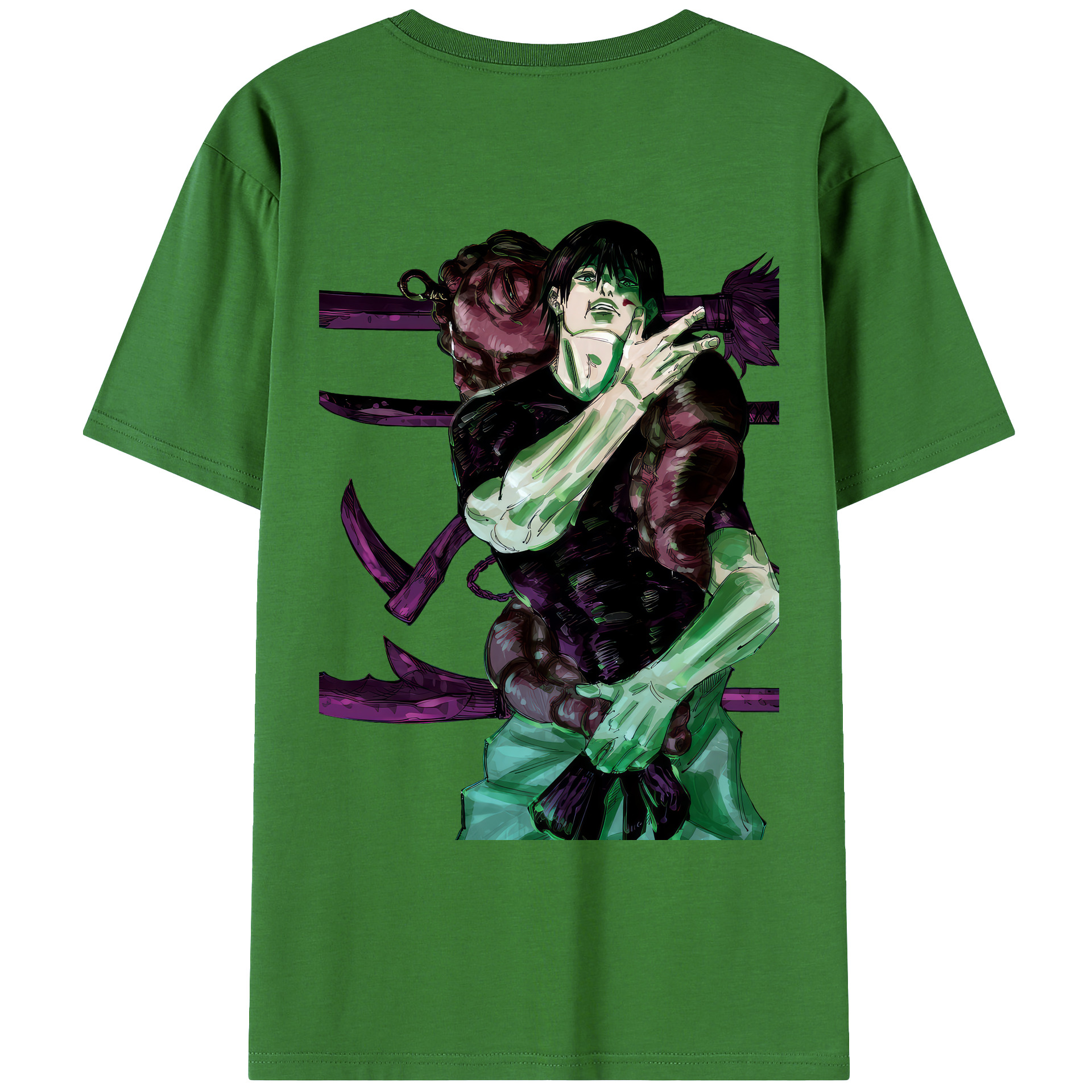 （画像用） 呪術廻戦 Jujutsu Kaisen レディース半袖Tシャツ(バックプリント)